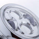 Maxbell 6.5" Motorcycle Round Headlight LED Bulb Universal for 12v Motorbike White - Aladdin Shoppers