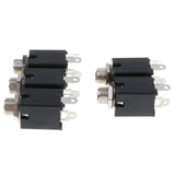 Maxbell 6.5mm/0.26inch Mini Female Headphone Jack Plug Stereo Audio Panel Mount - Aladdin Shoppers