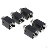 Maxbell 6.5mm/0.26inch Mini Female Headphone Jack Plug Stereo Audio Panel Mount - Aladdin Shoppers