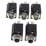 Maxbell 6.5mm/0.26inch Mini Female Headphone Jack Plug Stereo Audio Panel Mount - Aladdin Shoppers
