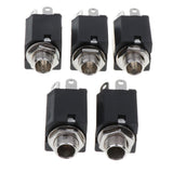 Maxbell 6.5mm/0.26inch Mini Female Headphone Jack Plug Stereo Audio Panel Mount - Aladdin Shoppers