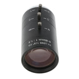 Maxbell 6-60mm 1/3" Industrial Camera Manual Iris Zoom Focus TV Cine Lens CS Mount - Aladdin Shoppers