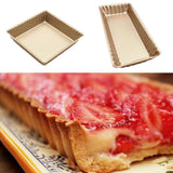 Maxbell 6'' Gold Stainless Steel Cake Pan Mold Mousse Baking Mould Bakeware Square - Aladdin Shoppers