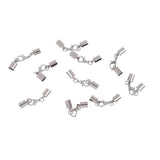 Maxbell 6 Piece Copper Leather Cord End Caps with Lobster Clasp Connector Jewelry Making Findings - Aladdin Shoppers