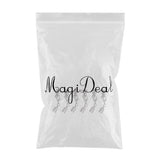 Maxbell 6 Piece Copper Leather Cord End Caps with Lobster Clasp Connector Jewelry Making Findings - Aladdin Shoppers