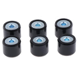 Maxbell 6 Pieces 13mm Motorcycle Refit Variator Roller Weight 12g for Yamha KVY - Aladdin Shoppers