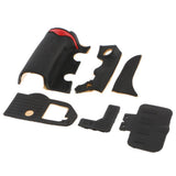 Maxbell 6 Pieces Grip Rubber Unit Repair Part For Nikon D700 Front/Rear/Side Cover - Black - Aladdin Shoppers