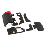 Maxbell 6 Pieces Grip Rubber Unit Repair Part For Nikon D700 Front/Rear/Side Cover - Black - Aladdin Shoppers