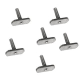 Maxbell 6 Pieces Kayak Boat Side Mount Handle Screws Carry Handle Bungee Cord Screws - Aladdin Shoppers