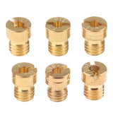 Maxbell 6 Pieces Motorcycle Carburetor Repair Kit Main Jet Set 105.108.110.112...118 - Aladdin Shoppers