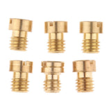 Maxbell 6 Pieces Motorcycle Carburetor Repair Kit Main Jet Set 105.108.110.112...118 - Aladdin Shoppers