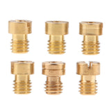 Maxbell 6 Pieces Motorcycle Carburetor Repair Kit Main Jet Set 105.108.110.112...118 - Aladdin Shoppers