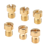Maxbell 6 Pieces Motorcycle Carburetor Repair Kit Main Jet Set 105.108.110.112...118 - Aladdin Shoppers