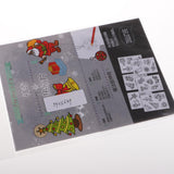 Maxbell 6 Pieces Multi Patterns Christmas DIY Printer Inkjet White Shrink Plastic Sheets Shrinkable Paper Film for Making Xmas Jewelry /Craft / Decorations - Aladdin Shoppers