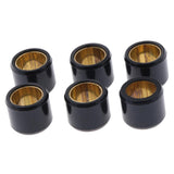 Maxbell 6 Pieces Quality 12mm Motorcycle Refit Variator Roller Weight 4g for Yamha - Aladdin Shoppers