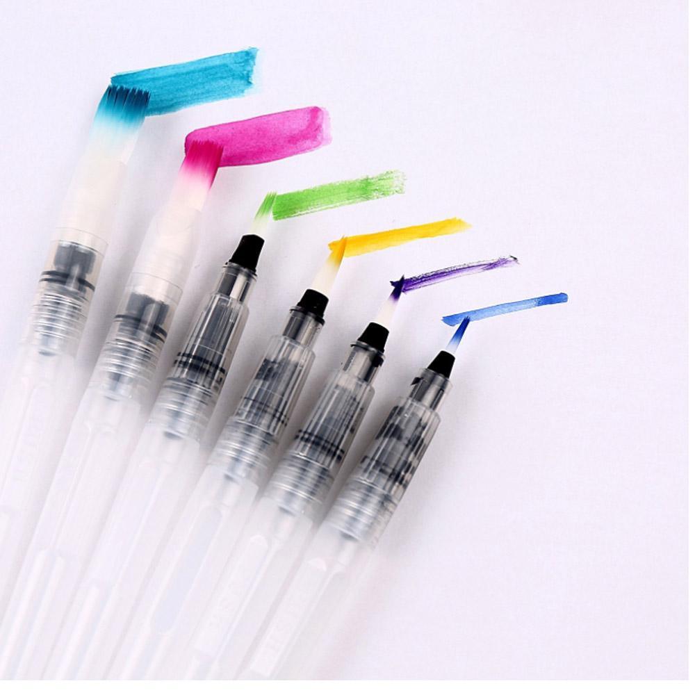 Maxbell 6 Pieces / Set Watercolor Brush Set Calligraphy Drawing Pen Brush Art Supplies DIY Crafts - Aladdin Shoppers