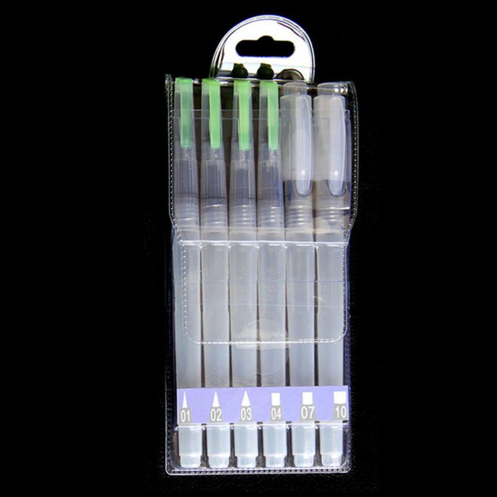 Maxbell 6 Pieces / Set Watercolor Brush Set Calligraphy Drawing Pen Brush Art Supplies DIY Crafts - Aladdin Shoppers