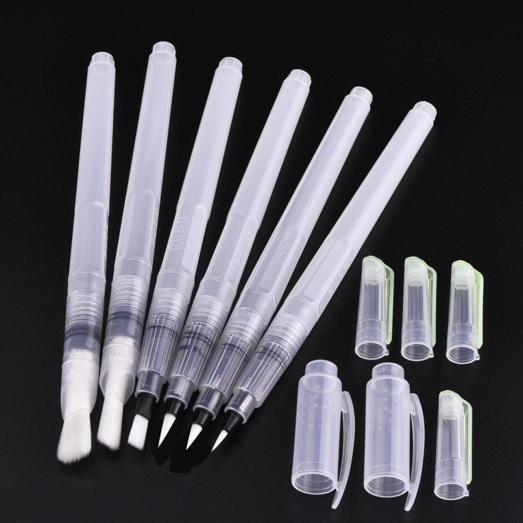 Maxbell 6 Pieces / Set Watercolor Brush Set Calligraphy Drawing Pen Brush Art Supplies DIY Crafts - Aladdin Shoppers