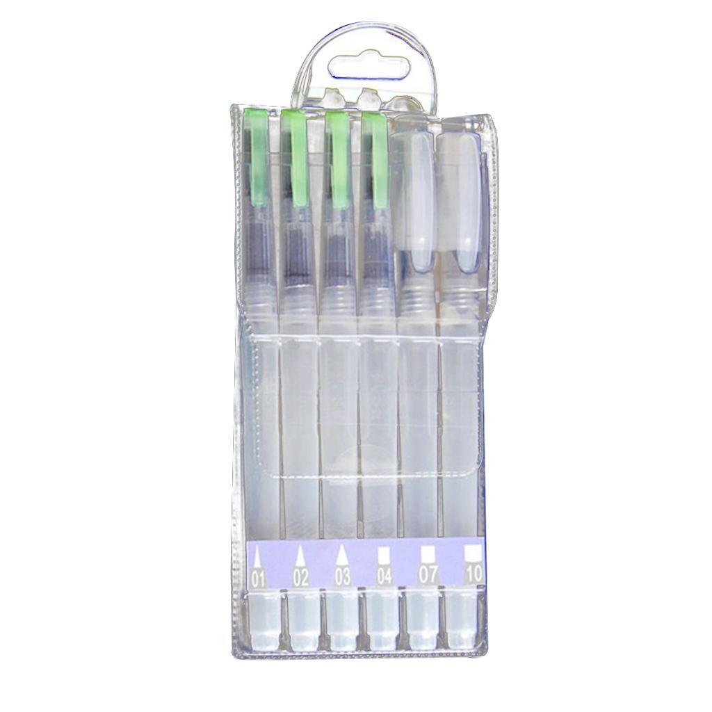 Maxbell 6 Pieces / Set Watercolor Brush Set Calligraphy Drawing Pen Brush Art Supplies DIY Crafts - Aladdin Shoppers