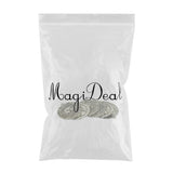 Maxbell 6 Pieces Tibetan Silver Caribbean Aztec coin Medallion Skull Charm Necklace Pendant - Aladdin Shoppers