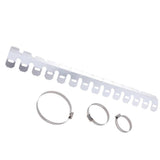 Maxbell 60cm Exhaust Pipe Protector Guard Heat Shield for 2 Stroke Motorcycle Silver - Aladdin Shoppers