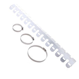 Maxbell 60cm Exhaust Pipe Protector Guard Heat Shield for 2 Stroke Motorcycle Silver - Aladdin Shoppers