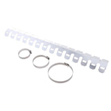 Maxbell 60cm Exhaust Pipe Protector Guard Heat Shield for 2 Stroke Motorcycle Silver - Aladdin Shoppers