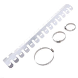 Maxbell 60cm Exhaust Pipe Protector Guard Heat Shield for 2 Stroke Motorcycle Silver - Aladdin Shoppers