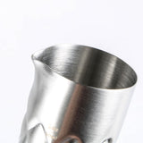Maxbell 60ml Checked Cocktail Mixing Glass Stainless Steel Bartender Tool Silver - Aladdin Shoppers