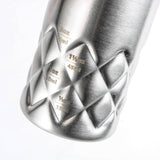 Maxbell 60ml Checked Cocktail Mixing Glass Stainless Steel Bartender Tool Silver - Aladdin Shoppers