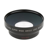 Maxbell 62mm 0.45x Wide Angle Lens with Macro for Canon Nikon Sony Digital Cameras. Includes 2 x Lens Hood and Protector Bag - Aladdin Shoppers