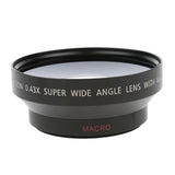 Maxbell 62mm 0.45x Wide Angle Lens with Macro for Canon Nikon Sony Digital Cameras. Includes 2 x Lens Hood and Protector Bag - Aladdin Shoppers