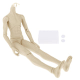 Maxbell 65cm 1/3 BJD Resin Male Nude Body 13-Jointed Dolls Parts Accessories Normal - Aladdin Shoppers