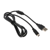 Maxbell 6ft USB Data Sync Charging Charger Cable For Sony PlayStation 3 PS3 Controller - Black - Aladdin Shoppers