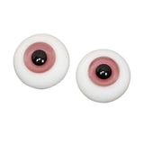 Maxbell 6mm Doll Eyeballs Round Glass Eyes for DIY Doll Making Crafts Aubergine - Aladdin Shoppers