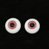 Maxbell 6mm Doll Eyeballs Round Glass Eyes for DIY Doll Making Crafts Aubergine - Aladdin Shoppers
