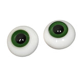 Maxbell 6mm Doll Eyeballs Round Glass Eyes for DIY Doll Making Crafts Blackish Green - Aladdin Shoppers