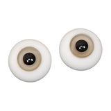 Maxbell 6mm Doll Eyeballs Round Glass Eyes for DIY Doll Making Crafts Light Gray - Aladdin Shoppers