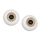 Maxbell 6mm Doll Eyeballs Round Glass Eyes for DIY Doll Making Crafts Light Gray - Aladdin Shoppers