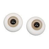 Maxbell 6mm Doll Eyeballs Round Glass Eyes for DIY Doll Making Crafts Light Gray - Aladdin Shoppers