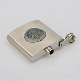 Maxbell 6oz Hip Flask Funnel Stainless Steel Pocket Container Liquor Alcohol color2