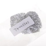Maxbell 6Pcs Silver Beaded Love Heart Crystal Rhinestone Clear Applique Sew/Iron On - Aladdin Shoppers