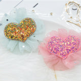 Maxbell 6Pieces 1 Yards Sequins Ribbon Trim Craft for Lady DIY hair Bow Headband - Aladdin Shoppers