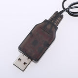 Maxbell 7.2V USB to L6.2-2P Plug NI-MH/NI-Cd Battery Charging Cable for RC Drone Toy - Aladdin Shoppers