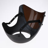 Maxbell 7" Motorcycle Headlight Fairing Screen Cover Cafe Racer Dumb Black + Smoke - Aladdin Shoppers