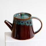 Maxbell 7 Pcs Ceramic Glazed Tea Cups & Teapot Delicate Chinese Kungfu Tea Set Blue - Aladdin Shoppers
