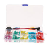 Maxbell 75pcs Auto Car Blade Fuse Assortment Kit 10A-35A with Fuse Tap Adapter - Aladdin Shoppers
