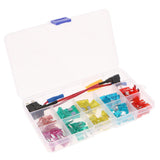 Maxbell 75pcs Auto Car Blade Fuse Assortment Kit 10A-35A with Fuse Tap Adapter - Aladdin Shoppers