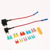 Maxbell 75pcs Auto Car Blade Fuse Assortment Kit 10A-35A with Fuse Tap Adapter - Aladdin Shoppers