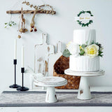 Maxbell 8"10" wood cake stands ornament Storage racks wedding cake fondant 22X15cm - Aladdin Shoppers